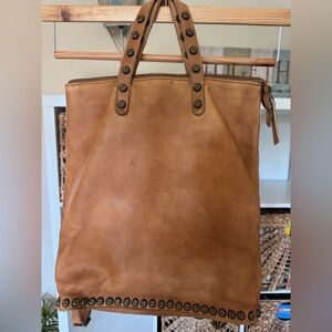 We The Free Brown Leather Interior